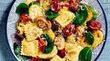 Ravioli with Roasted Veggies