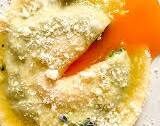 Ravioli with Spinach, Ricotta, & Egg Yolks