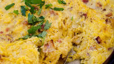 Recipe: Baked Spaghetti Squash Carbonara