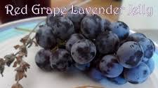Red Grape Lavender Jelly
