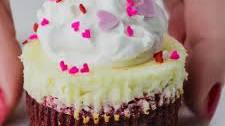 Red Velvet Cheesecake Cupcakes