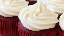 Red Velvet Cupcakes with Cream Cheese Frosting