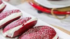Red Velvet Whoopie Pies
