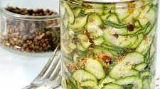 Refrigerator Zucchini Pickles