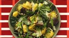 Ricotta & Spinach Ravioli Salad