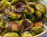 Roasted Brussels Sprouts with Balsamic Vinegar & Honey