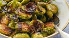 Roasted Brussels Sprouts with Balsamic Vinegar & Honey