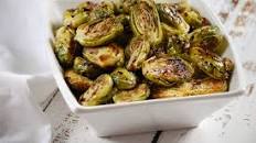 Roasted Brussels Sprouts with Maple Balsamic Glaze
