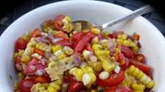 Roasted Corn and Tomato Relish