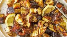 Roasted Eggplant with Lemon