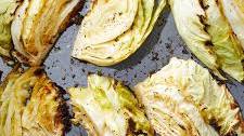 Roasted Garlic-Butter Cabbage Wedges