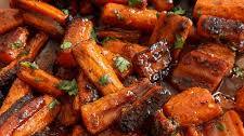Roasted Honey Sriracha Carrots