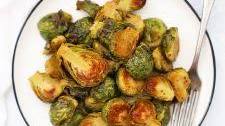 Roasted Maple Dijon Brussels Sprouts