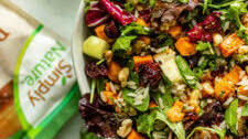 Roasted Sweet Potato Salad with Honey Dijon Dressing