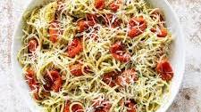 Roasted Tomato Pesto Pasta