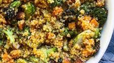 Roasted Vegetable Lemon Quinoa Salad