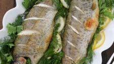 Roasted Whole Trout With Lemon and Herbs
