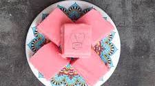 Rose milk fudge
