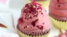 Ruby Chocolate Hi-Hat Cupcakes