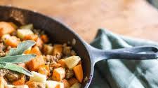 Sage Sausage Sweet Potato Apple Hash