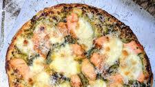 Salmon & Pesto Pizza