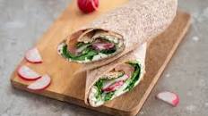 Salmon Wraps with Cottage Cheese
