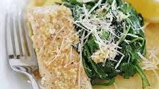 Salmon and Ravioli with Lemon-Garlic Butter