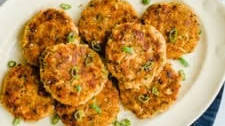 Salmon and Sweet Potato Cakes