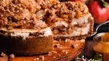 Salted Caramel Apple Pie Cheesecake