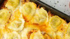 Sausage Ravioli Bake