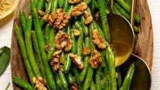 Sautéed Lemon Garlic Herb Green Beans