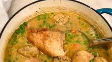 Savory Chicken Stew with Rosemary Dumplings