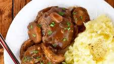 Savory + DELICIOUS Hamburger Steak with Mushroom Gravy