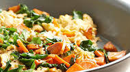Savory Egg and Sweet Potato Scramble