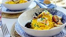 Seafood Carbonara