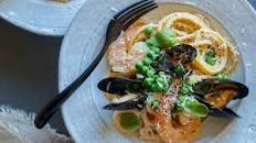 Seafood Carbonara