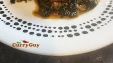 Shatkora Palak Nagamaas - Spicy Fish And Naga Chili Dish