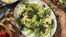 Shaved Celery and Fennel Salad with Pickled Grapes