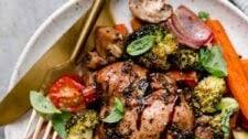 Sheet Pan Balsamic Chicken and Veggies