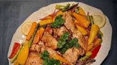 Sheet Pan Lemon Garlic Chicken with Vegetables