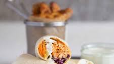 Shredded Buffalo Chicken Wraps