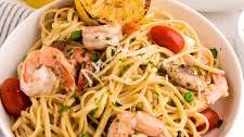 Shrimp Scampi with Vegetables