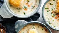 Slow Cooker Chicken Pot Pie Soup