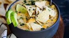 Slow Cooker Coconut Lime White Chicken Chili