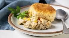 Slow-Cooker Creamy Chicken Pot Pie