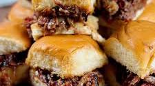 Smoked BBQ Beef Sliders