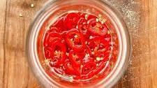 Smoky Maple Pickled Chillies