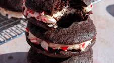 Sourdough Chocolate Peppermint Whoopie Pies