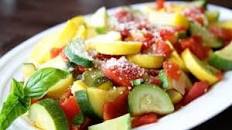 Southern Ratatouille (a.k.a. – Stewed Squash and Tomatoes)