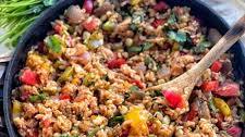 Southwestern Chicken and Rice Skillet
